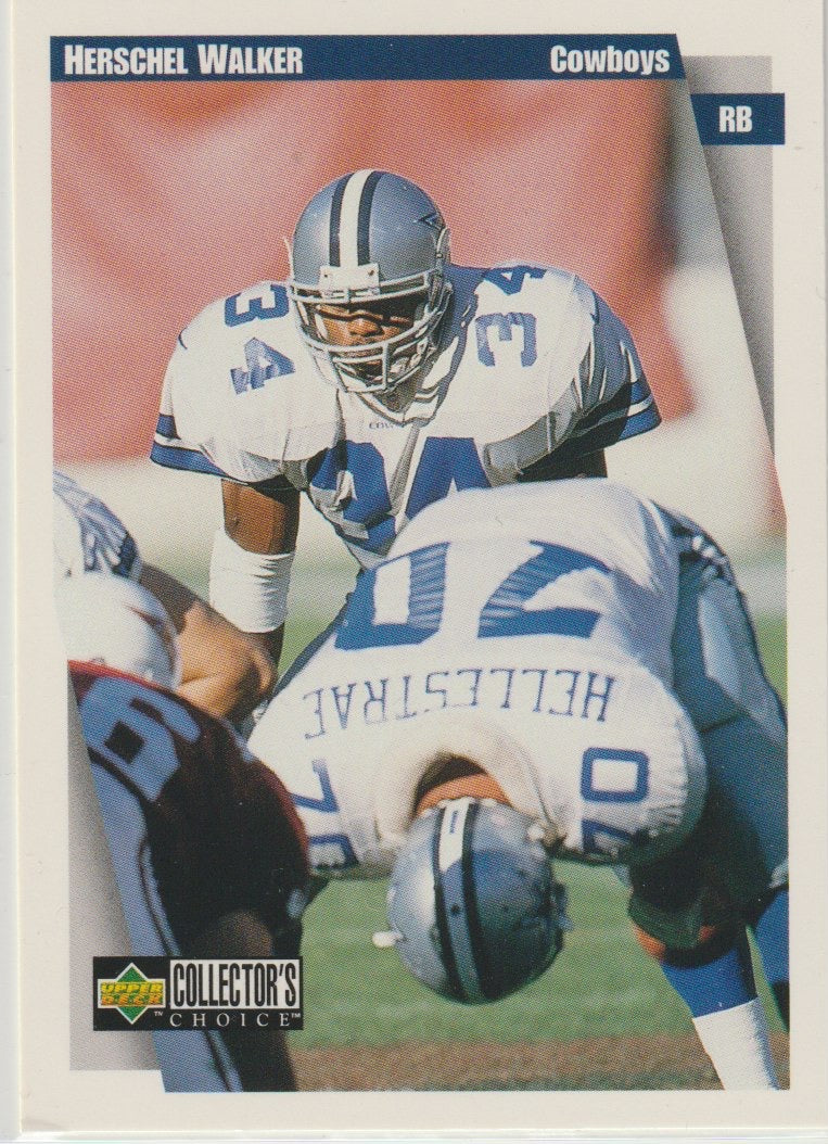 NFL 1997 Collector's Choice - No 161 - Herschel Walker