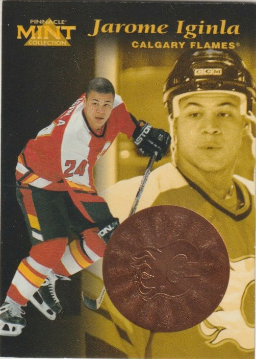 NHL 1996 / 97 Pinnacle Mint Bronze - No 29 of 30 - Jarome Iginla