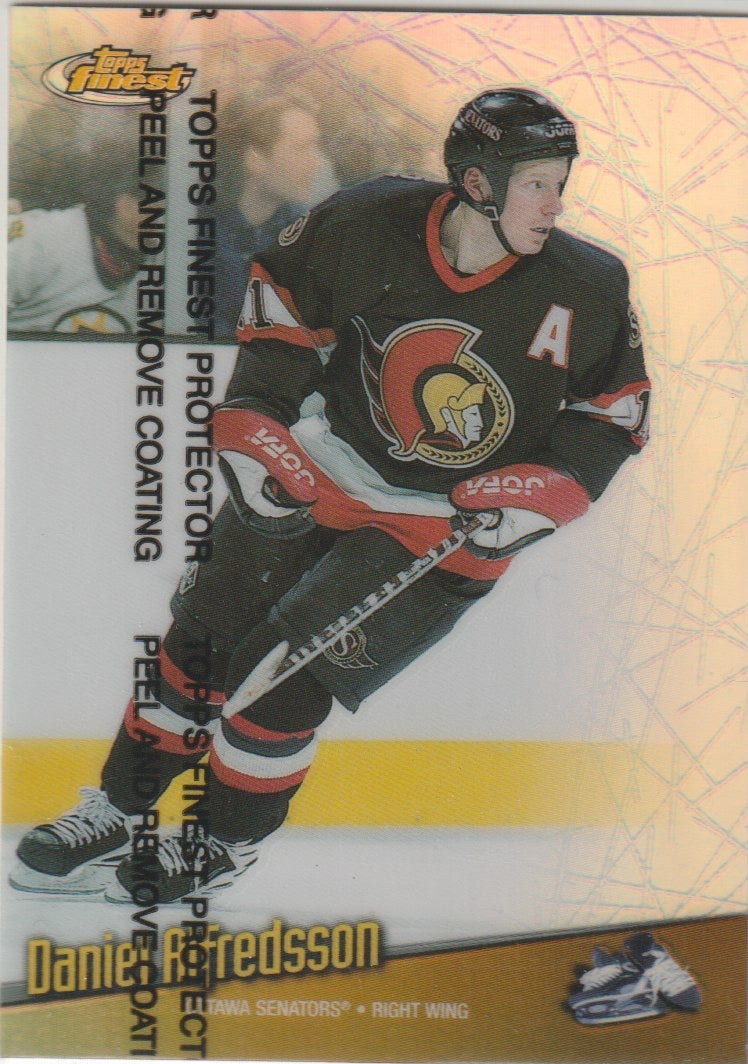 NHL 1998-99 Finest Refractors - No 13 - Daniel Alfredsson