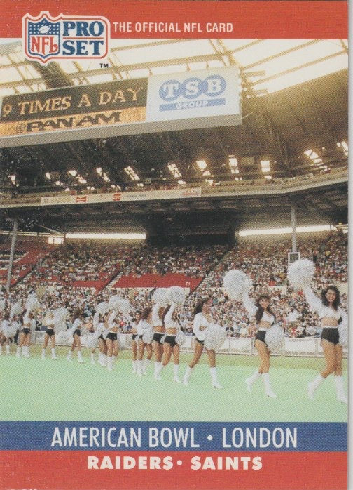 NFL 1990 ProSet - No 781 - American Bowl - London