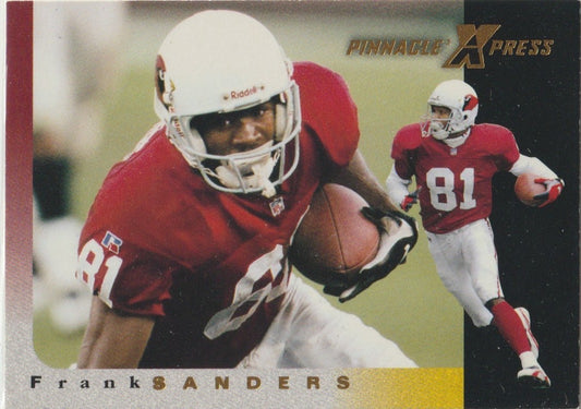 NFL 1997 Pinnacle X-Press - No 38 - Frank Sanders