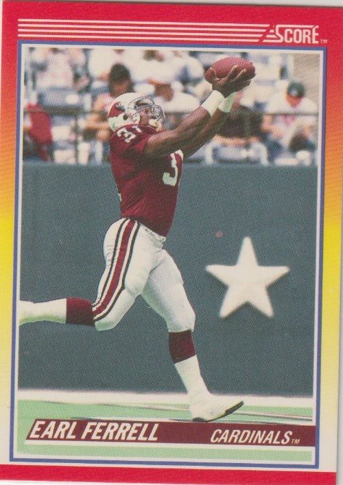 NFL 1990 Score - No 282 - Earl Ferrell