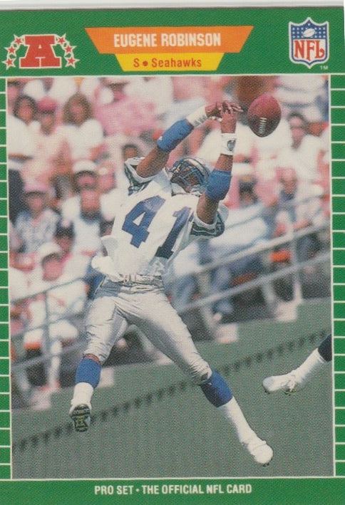 NFL 1989 ProSet - No 401 - Eugene Robinson