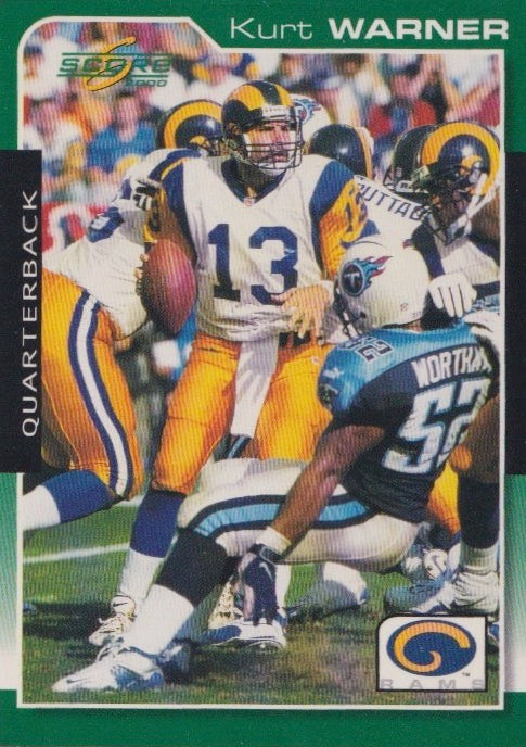 NFL 2000 Score - No 182 - Kurt Warner