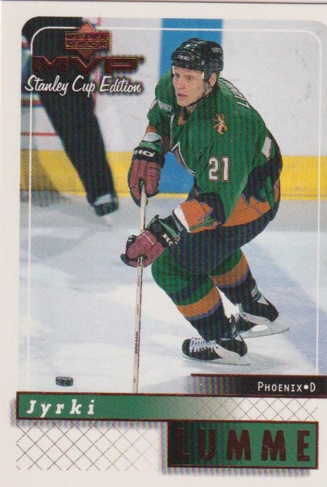 NHL 1999-00 Upper Deck MVP SC Edition - No 143 - Jyrki Lumme