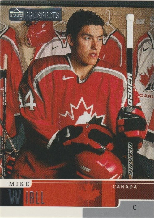 NHL 1999-00 UD Prospects - No 80 - Mike Wirll