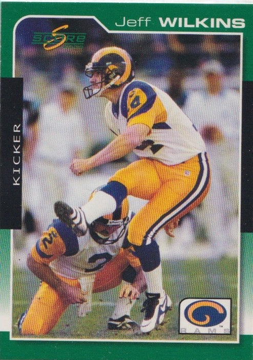 NFL 2000 Score - No 187 - Jeff Wilkins