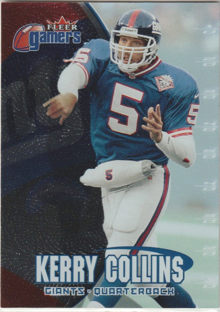 NFL 2000 Fleer Gamers - No 100 - Kerry Collins