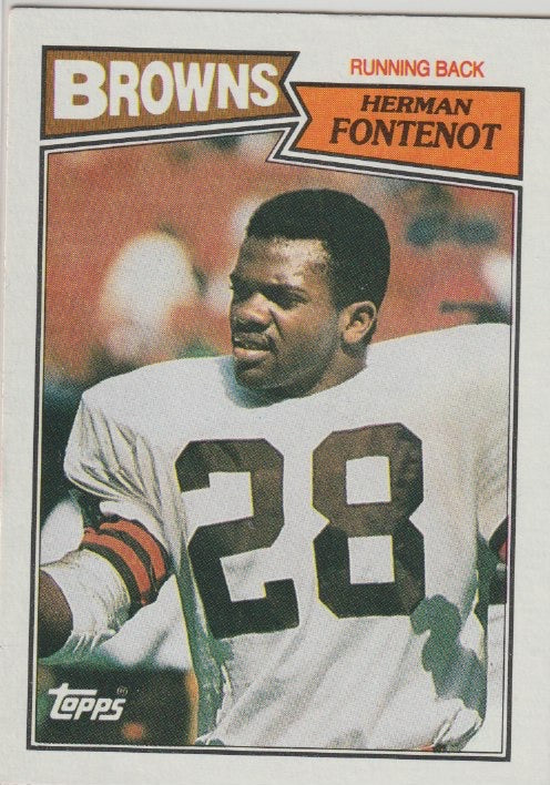 NFL 1987 Topps - No 83 - Herman Fontenot