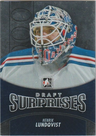 NHL 2012-13 ITG Draft Prospects - No 165 - Henrik Lundqvist