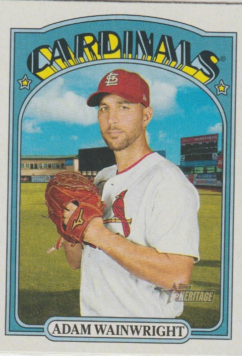 MLB 2021 Topps Heritage - No 6 - Adam Wainwright