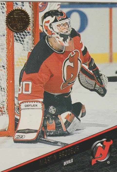 NHL 1993 / 94 Leaf - No 345 - Martin Brodeur