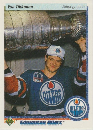 NHL 1990-91 Upper Deck French - No 167 - Esa Tikkanen