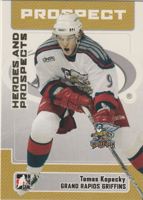 NHL 2006-07 ITG Heroes and Prospects - No 38 - Tomas Kopecky