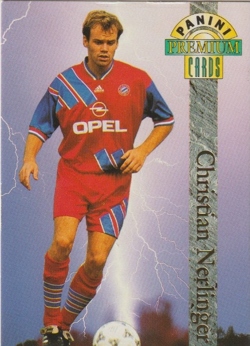 Fussball 1994-95 Panini Premium Cards Bundesliga - No 38 - Christian Nerlinger