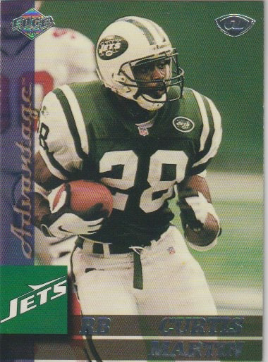 NFL 1999 Collector's Edge Advantage - No 110 - Curtis Martin