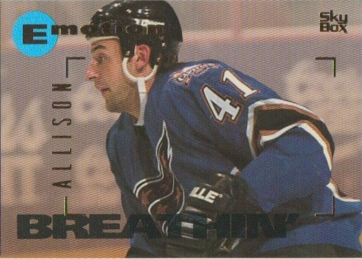 NHL 1995 / 96 Emotion - No 185 - Jason Allison