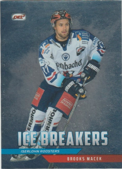DEL 2014-15 CityPress Basic Set Ice Breakers - No IB06 - Brooks Macek