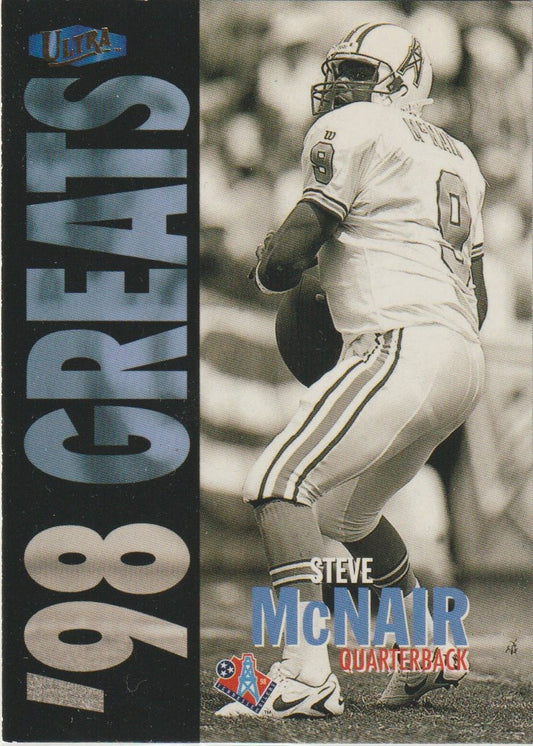 NFL 1998 Ultra - No 381 - Steve McNair