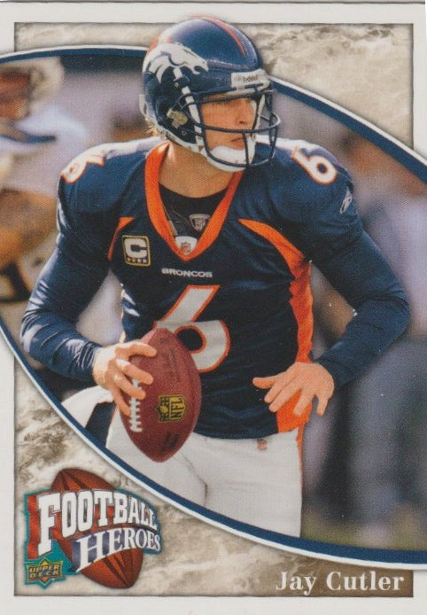 NFL 2009 Upper Deck Heroes - No 7 - Jay Cutler