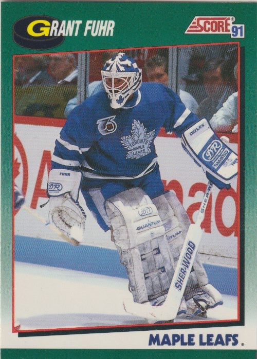NHL 1991-92 Score Rookie &amp; Traded - No 58T - Grant Fuhr