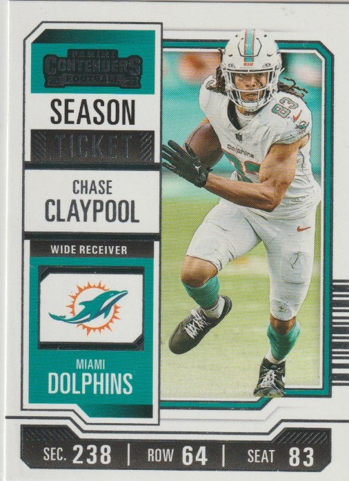 NFL 2023 Panini Contenders - No 17 - Chase Claypool