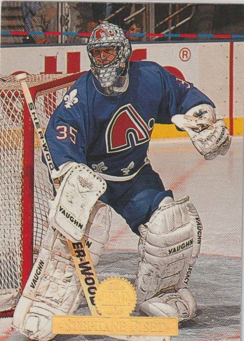 NHL 1994 / 95 Leaf - No 329 - Stephane Fiset