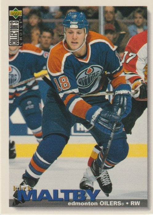 NHL 1995 / 96 Collector's Choice - No 191 - Kirk Maltby