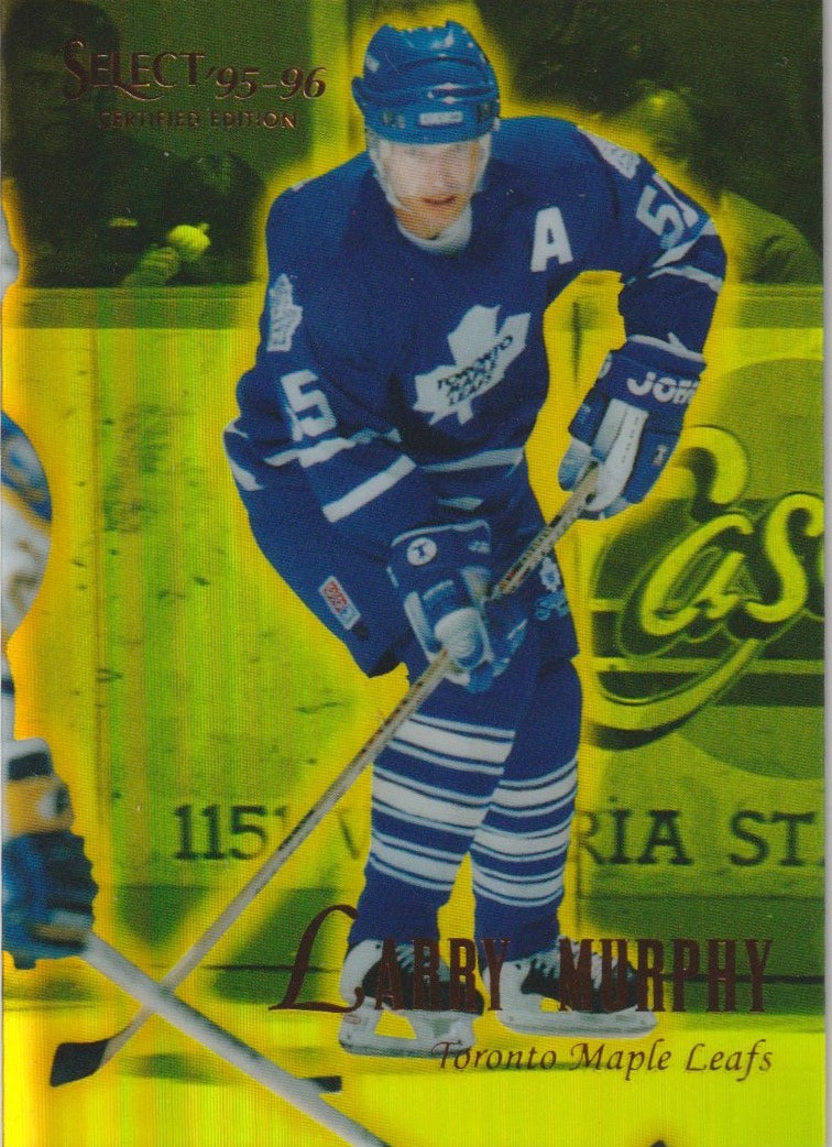 NHL 1995 / 96 Select Certified Mirror Gold - No 90 - Larry Murphy