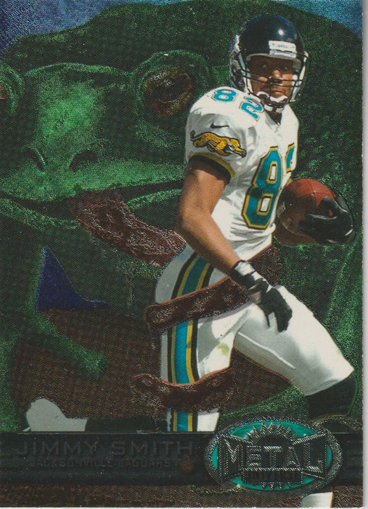 NFL 1997 Metal Universe - No 86 - Jimmy Smith