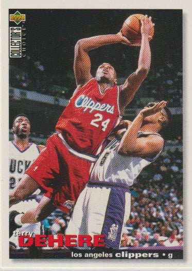 NBA 1995-96 Collector's Choice International German I - No 68 - Terry Dehere