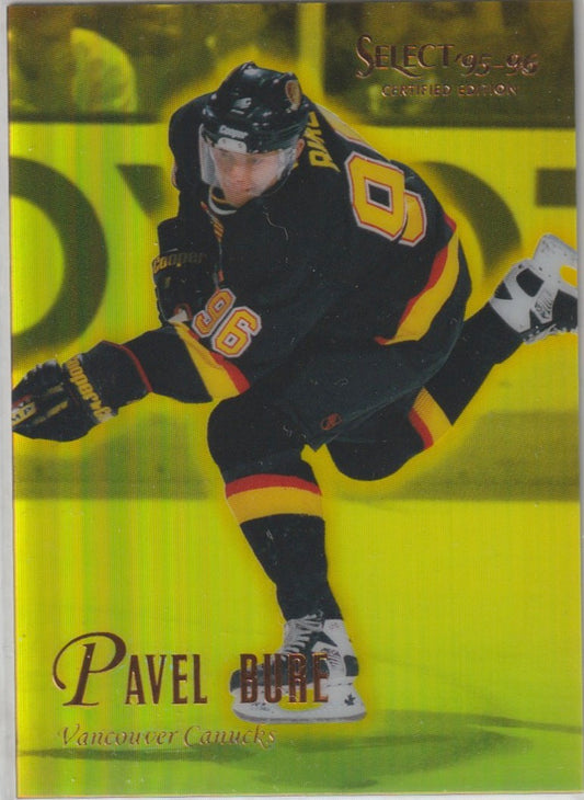 NHL 1995 / 96 Select Certified Mirror Gold - No 16 - Pavel Bure