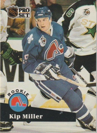 NHL 1991-92 ProSet - No 555 - Kip Miller