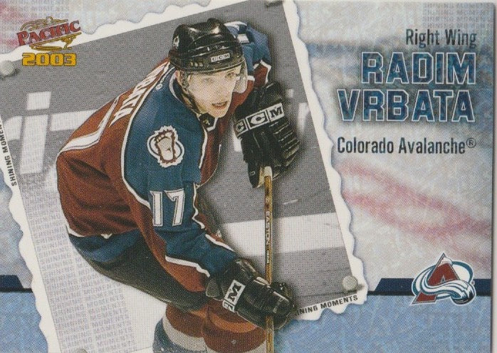 NHL 2002-03 Pacific Shining Moments - No 4 - Radim Vrbata