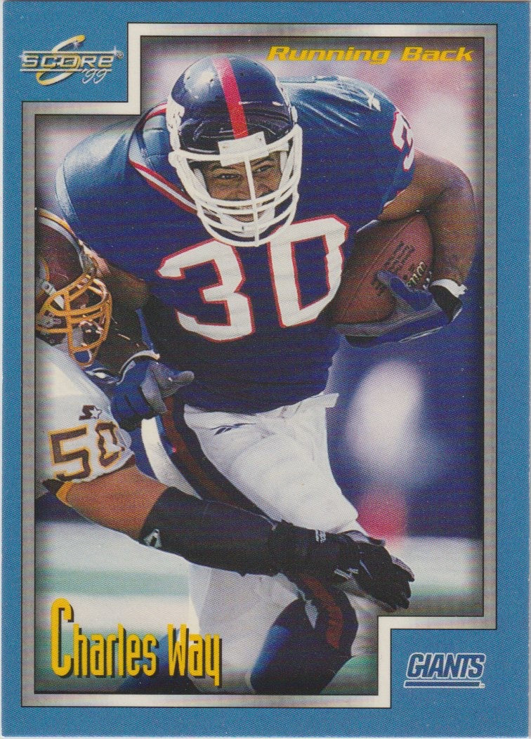 NFL 1999 Score - No 38 - Charles Way