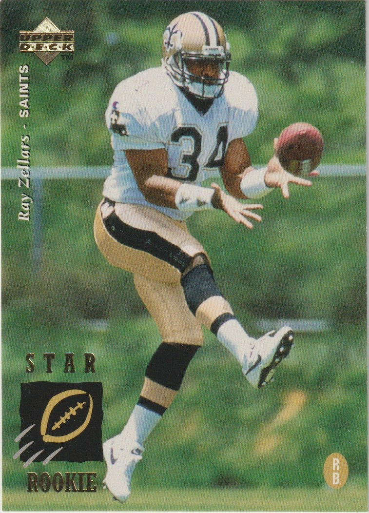 NFL 1995 Upper Deck - No 23 - Ray Zellars