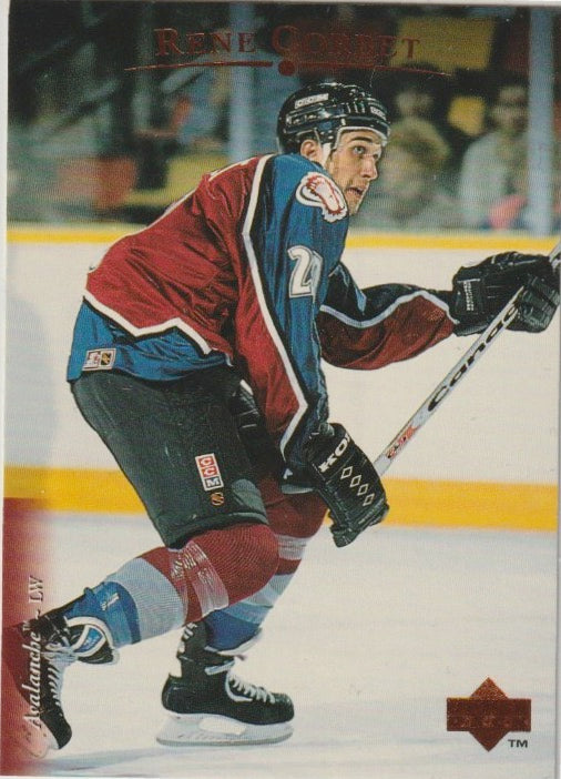 NHL 1995/96 Upper Deck - No 100 - Rene Corbet
