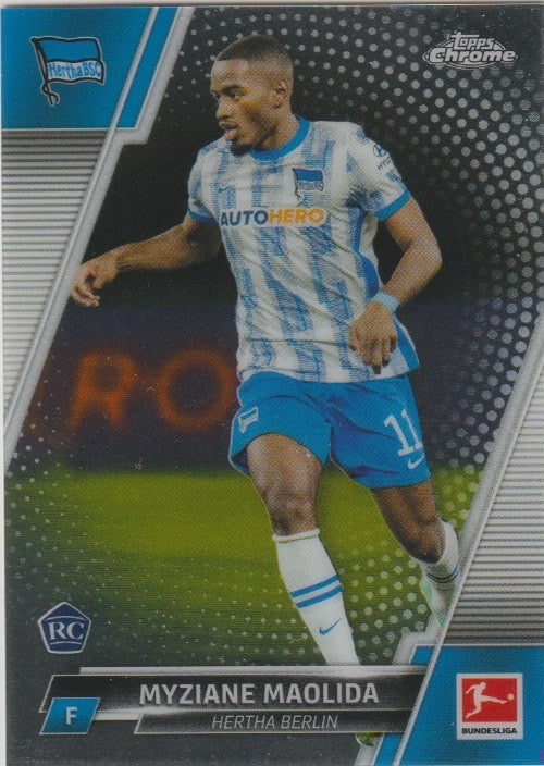 Soccer 2021-22 Topps Chrome Bundesliga - No. 10 - Myziane Maolida