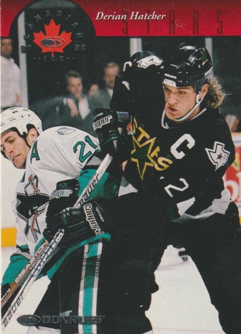 NHL 1997 / 98 Donruss Canadian Ice - No 124 - Derian Hatcher