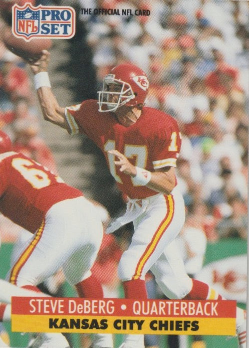 NFL 1991 ProSet - No 182 - Steve DeBerg