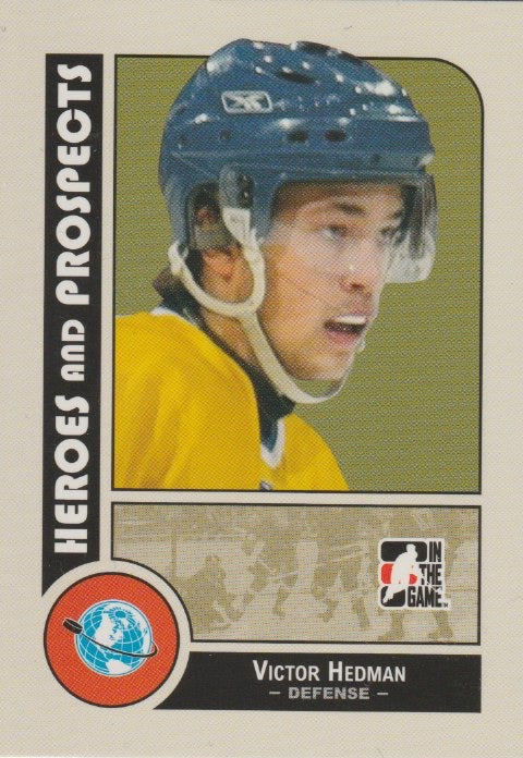 NHL 2008-09 ITG Heroes and Prospects - No 10 - Victor Hedman