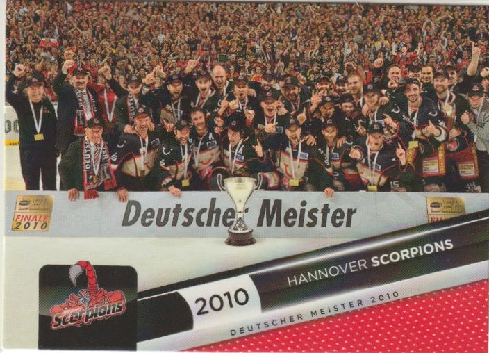 DEL 2010 / 11 CityPress - No 349 - Team Hannover Scorpions