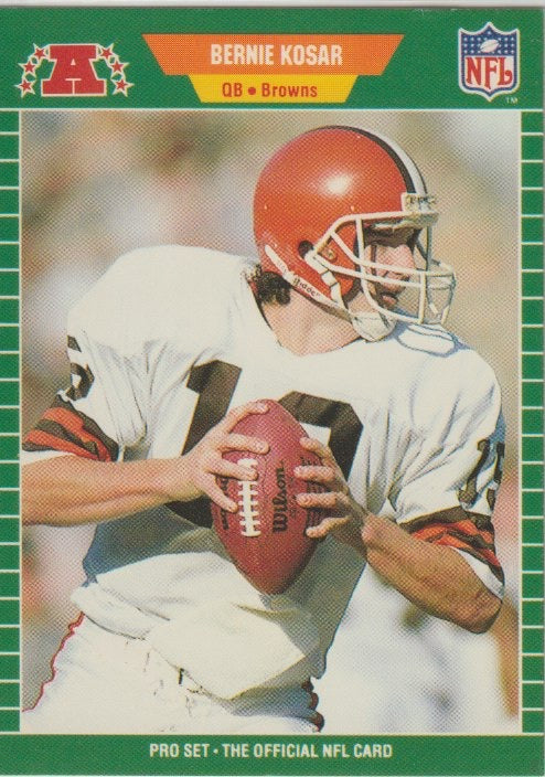 NFL 1989 ProSet - No 77 - Bernie Kosar