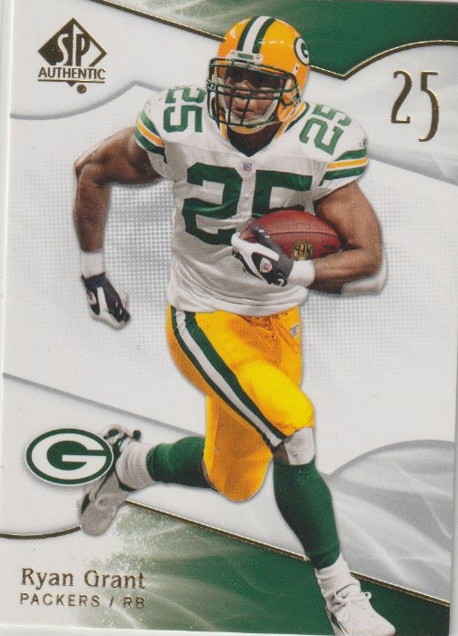 NFL 2009 SP Authentic - No 60 - Ryan Grant