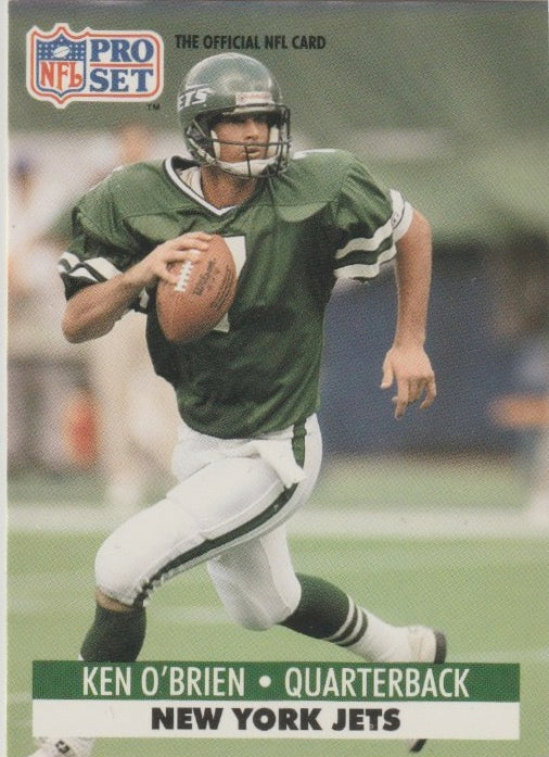 NFL 1991 ProSet - No 249 - Ken O'Brien