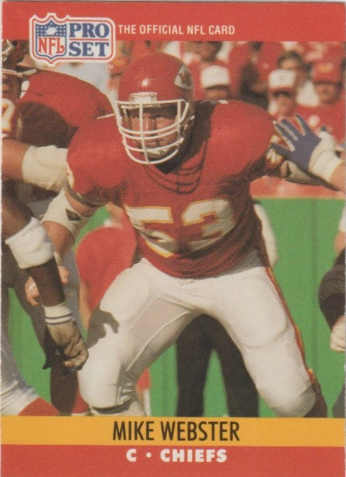 NFL 1990 ProSet - No 537 - Mike Webster