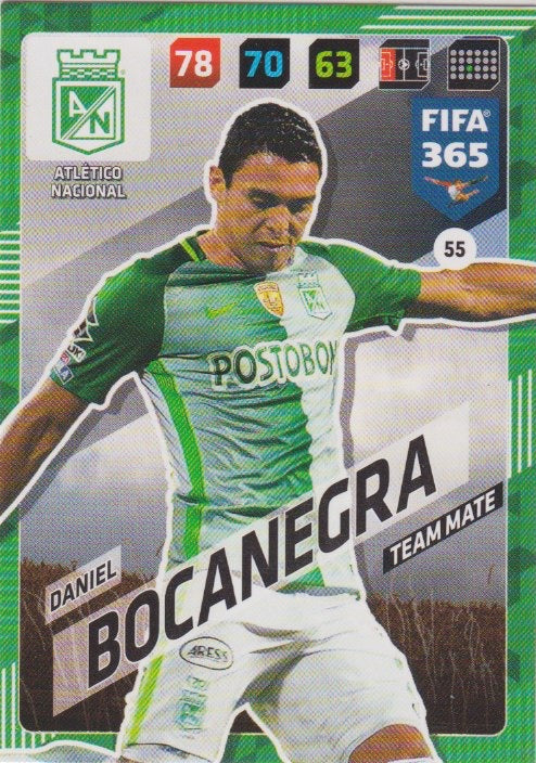 Fussball 2018 Panini FIFA 365 Adrenalyn XL - No 55 - Daniel Bocanegra