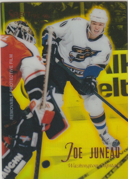 NHL 1995 / 96 Select Certified Mirror Gold - No 80 - Joe Juneau