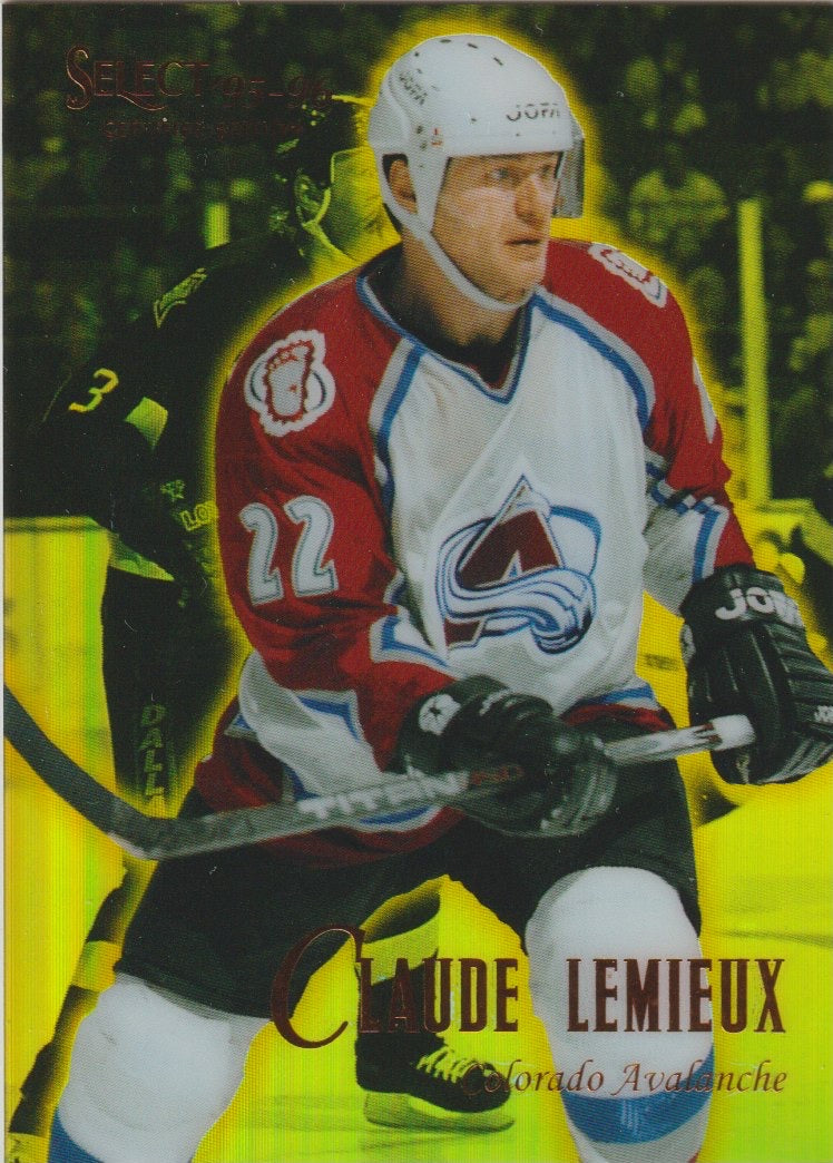 NHL 1995 / 96 Select Certified Mirror Gold - No 99 - Claude Lemieux