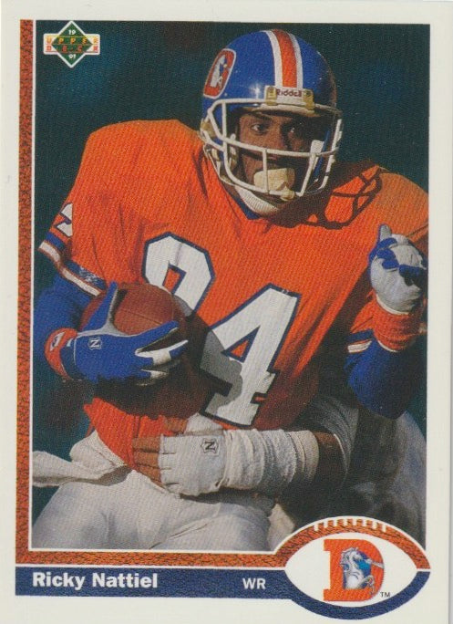 NFL 1991 Upper Deck - No 384 - Ricky Nattel